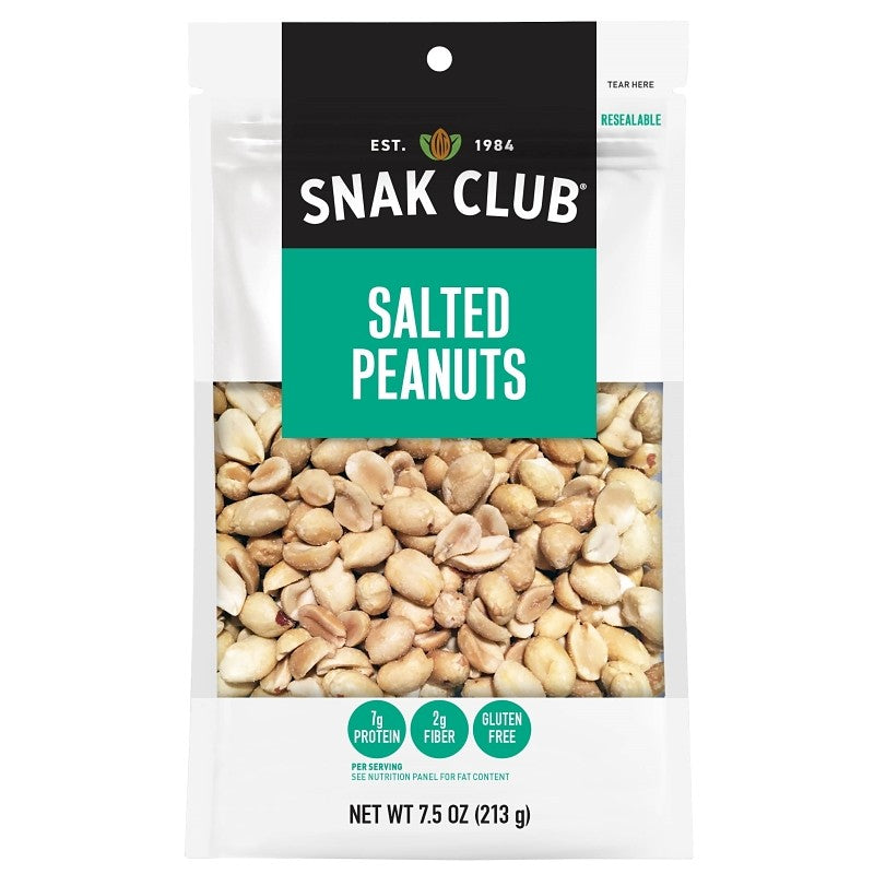 Snak Club CSU29146 Salted Peanuts (Pack of 6)