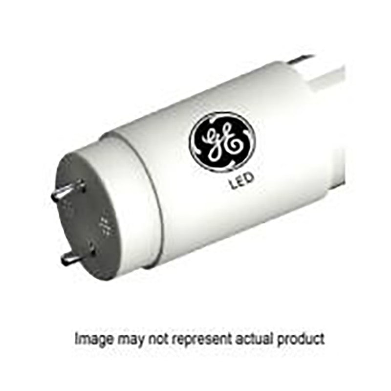GE 37164 LED Tube Light Bulb, Specialty, T8 Lamp, Bi-Pin Lamp Base, Dimmable, Frosted, Soft White Light (Pack of 6)