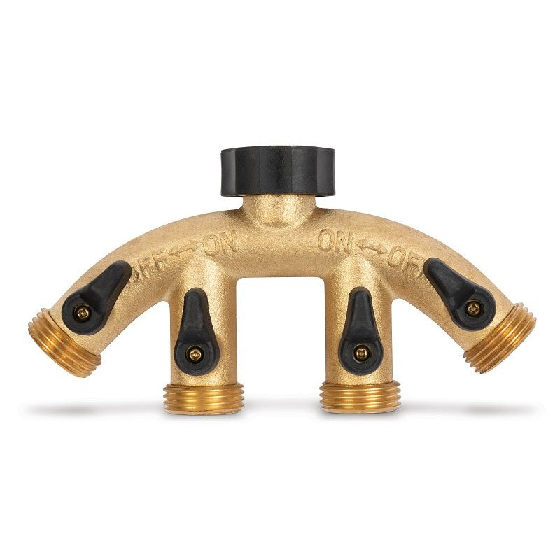 Gilmour 800444-1001 Shut-Off Valve, Brass Body