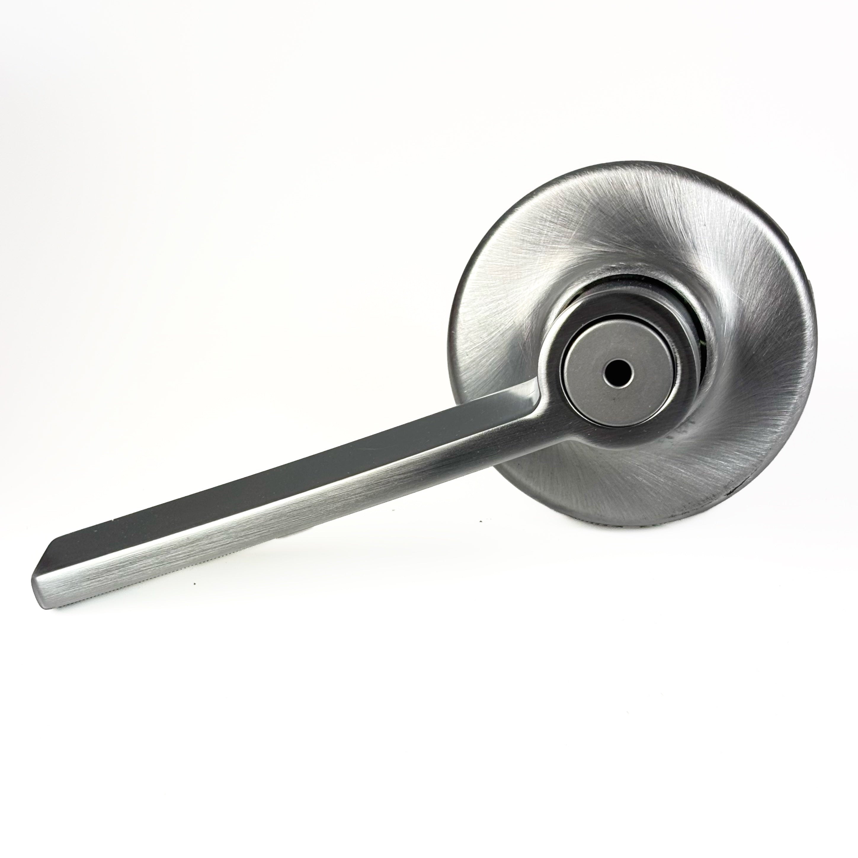 Bed And Bath Privacy Leverset Satin Chrome