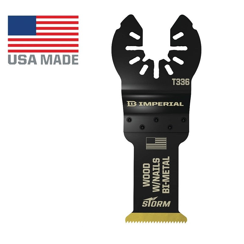 Imperial Blades IBOAT336-1 Oscillating Blade, 1/PK, One-Size, 18 TPI, Bi-Metal