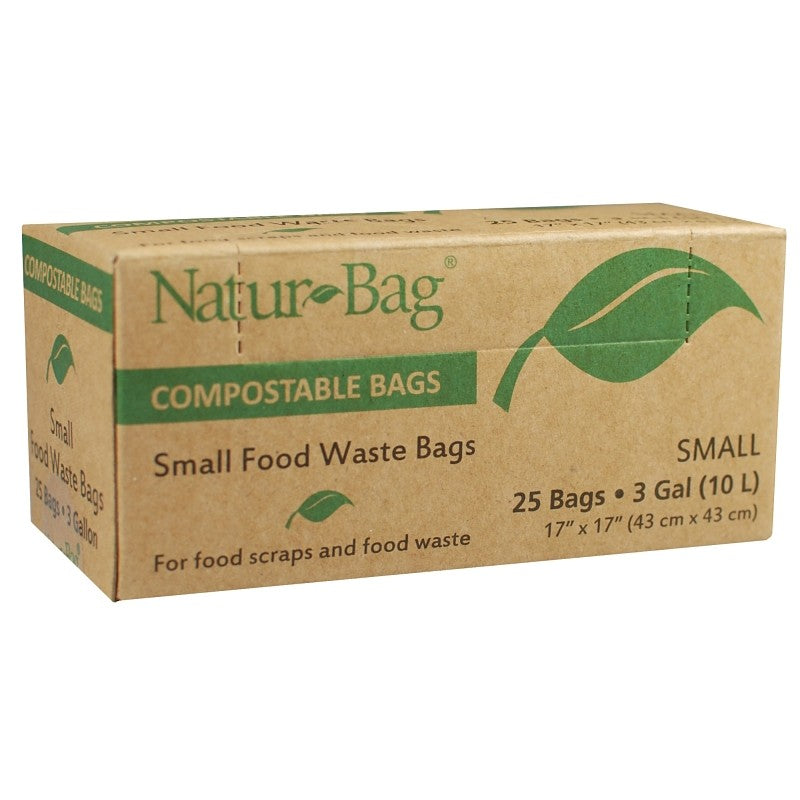 Natur-Tec NT1075-RTL-00004 Trash Bag, 3 gal