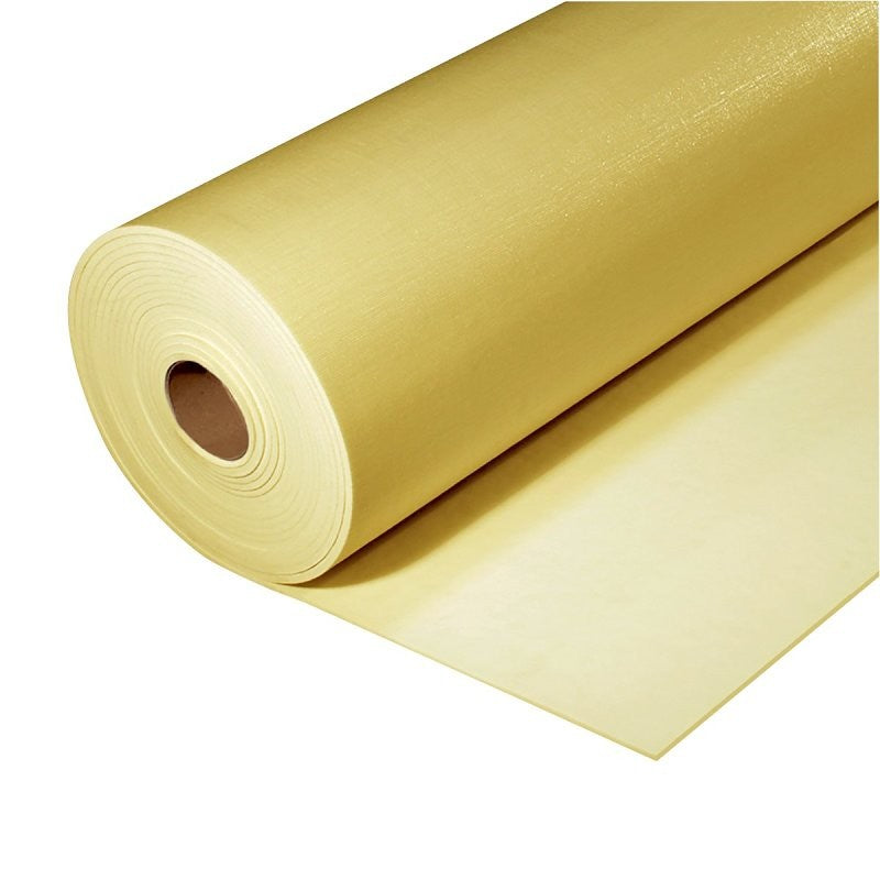 Healthier Choice Flooring GLD160 Carpet Cushion, 40 ft L, 4 ft W, 3/8 in Thick, High-Density Polyurethane Foam, Gold