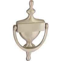 Door Knocker 7 Inch Solid Brass Satin Nickel