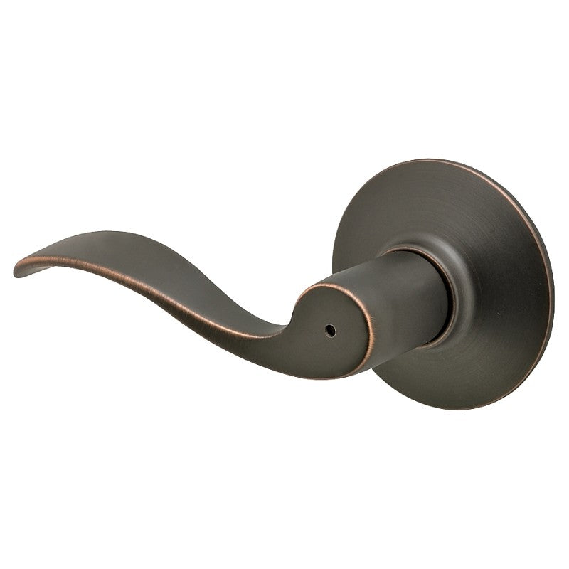 Schlage F Series F40V ACC 716 Privacy Lever, Mechanical Lock, Aged Bronze, Metal, 2 Grade