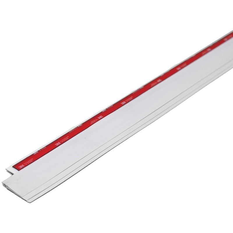 M-D 43302 Cinch Stick, 36 in L, 2 in W, Aluminum Flange, Vinyl Insert