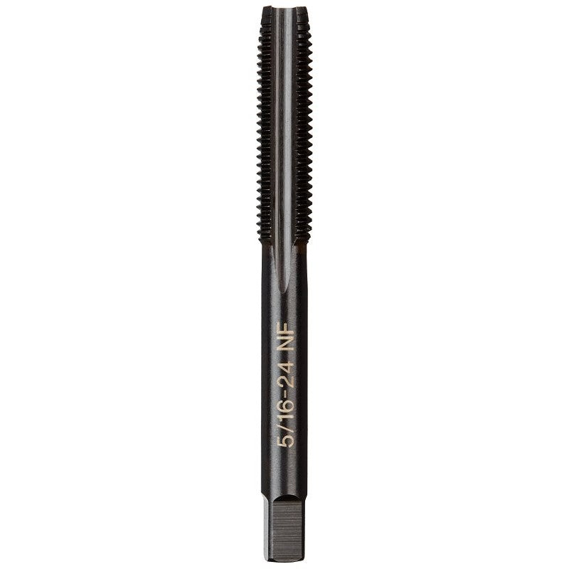 Milwaukee 49-57-5144 Straight Flute Plug Tap, 5/16-24 Thread, Fine Thread, HCS