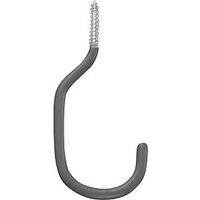 Bicycle Hooks 6 Inch Red Vinyl Coated 2 Pack