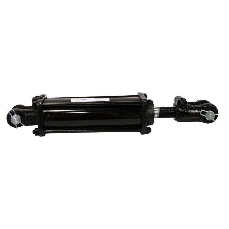 SMV Industries 4X8 ASAE Hydraulic Cylinder, ASAE, Double Acting, 8 in L Stroke, 4 in Bore, 1-1/4 in Dia Rod