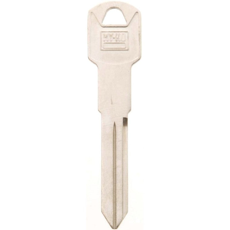 Hy-Ko 11010B86 Key Blank, Brass, Nickel, B86 Key Number (Pack of 10)