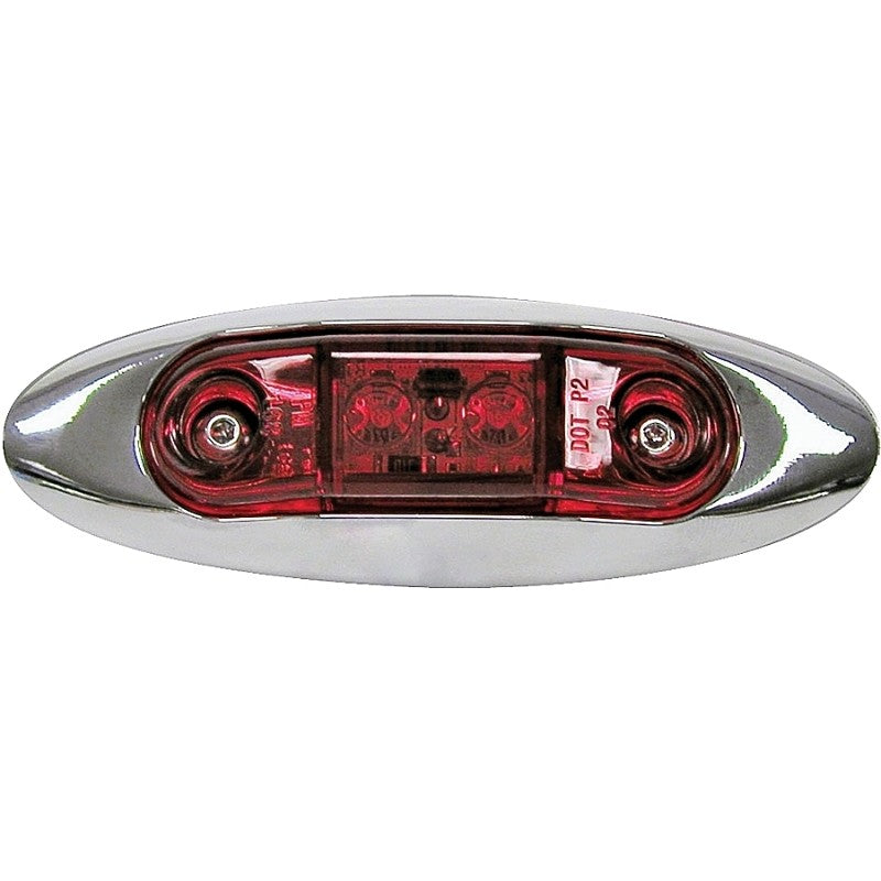 PM V168XR LED Light, 9/16 V, 2-Lamp, LED Lamp, Red Lamp