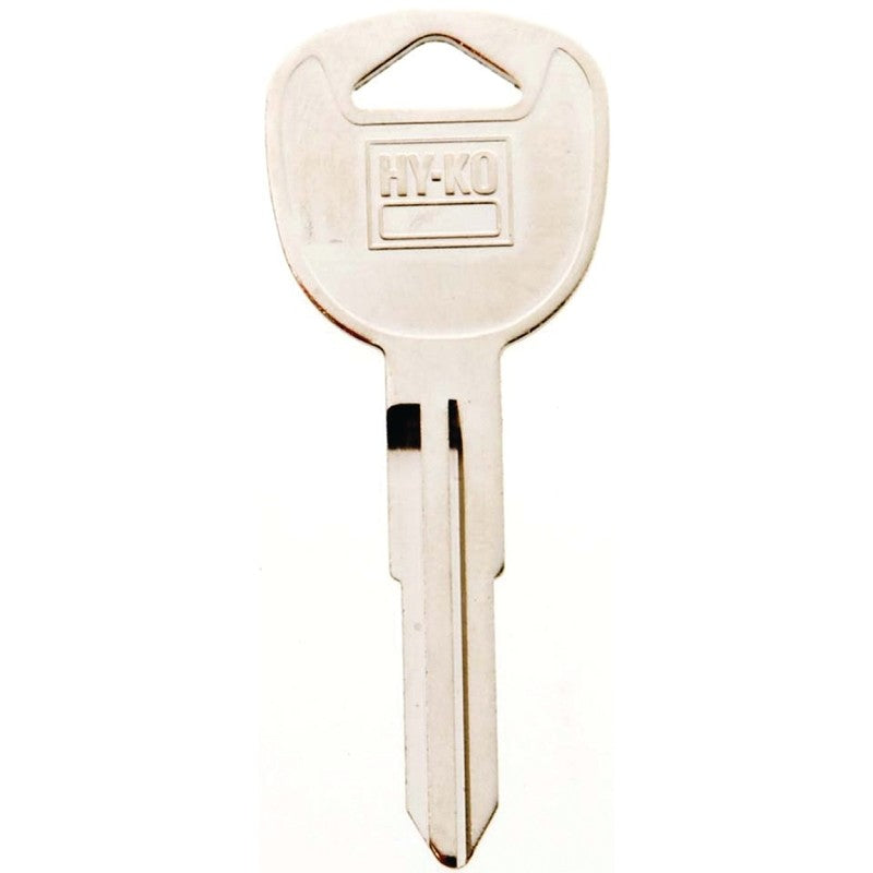 Hy-Ko 11010KK1 Automotive Key Blank, Brass, Nickel, For: Kia Vehicle Locks, KK1 Key Number (Pack of 10)