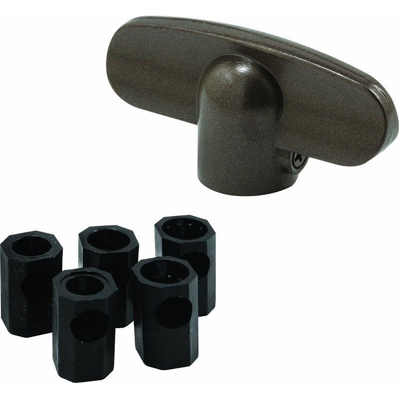 Prime-Line H 3893 Window Handle, Satin Bronze, Zinc