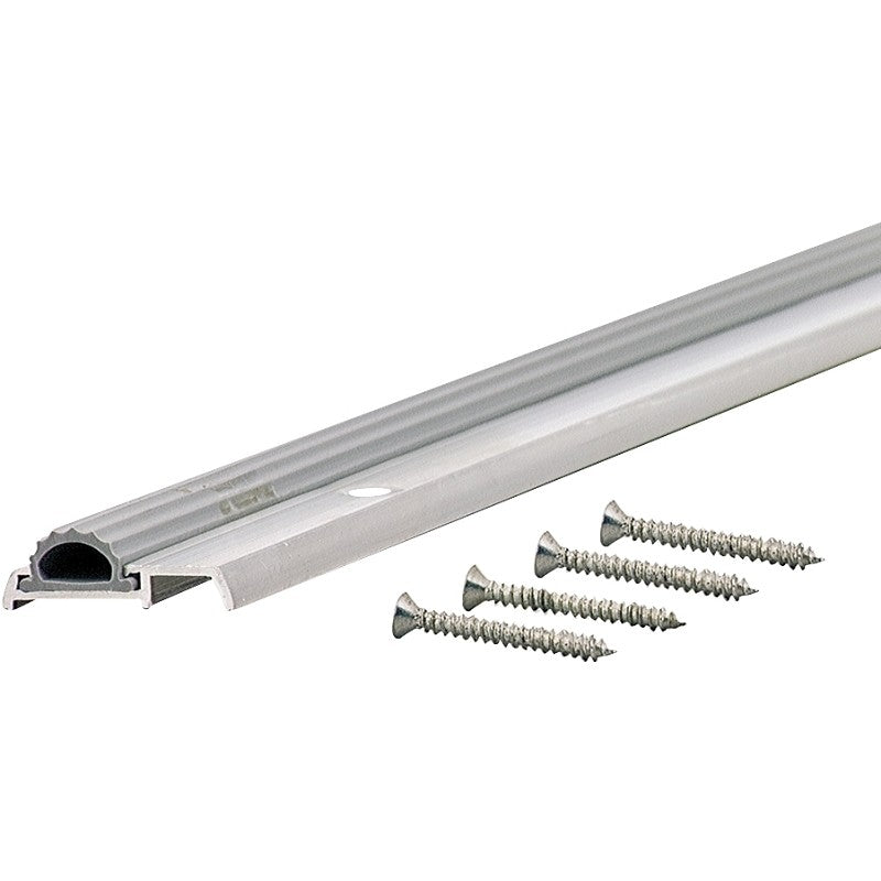 M-D 08243 Mini Threshold, 36 in L, 1-3/8 in W, Aluminum