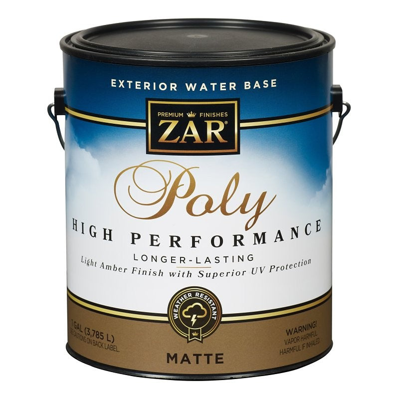 ZAR 34913 Wood Stain, Matte, Transparent, Liquid, 1 gal, Can (Pack of 2)