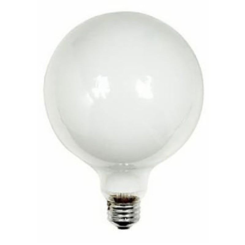 GE 14187 Light Bulb, 60 W, G40 Lamp, E26 Medium Lamp Base, 720 Lumens, 2600 K Color Temp, Soft White Light (Pack of 6)