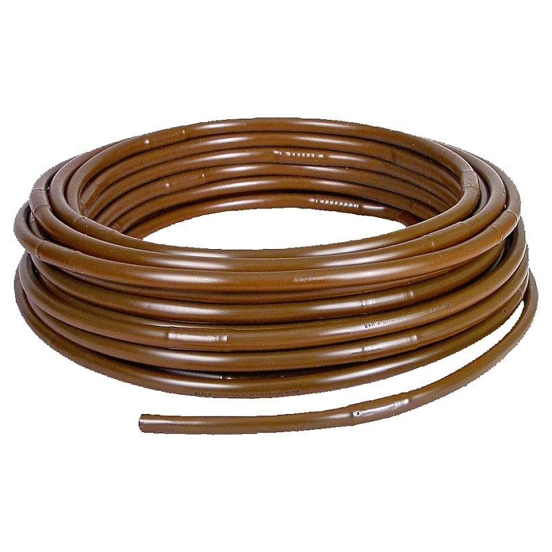 Rain Bird ET63-100S Emitter Tubing, 100 ft L, Brown