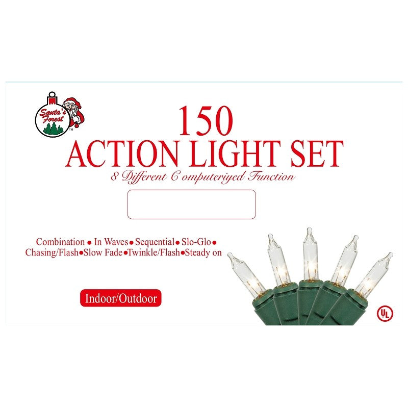 Hometown Holidays 01036 Chaser Light Set, 150-Lamp
