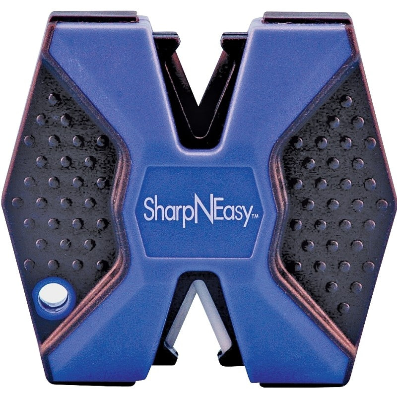 Accusharp SharpNEasy 334CD Knife Sharpener, Coarse/Fine, Ceramic Abrasive, Rubber Handle