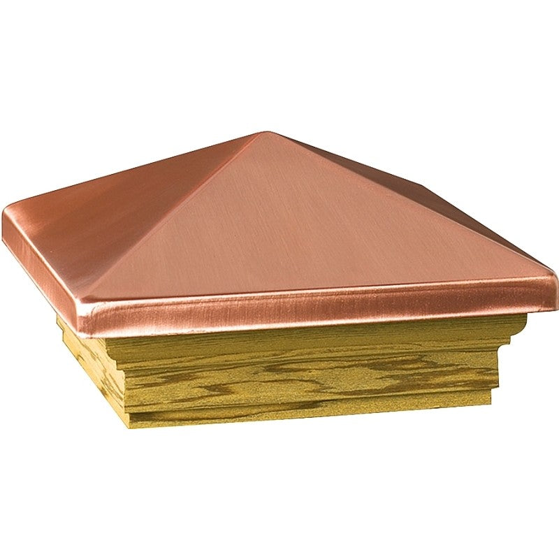 Maine Ornamental 72223 Post Cap, 4 in L, 4 in W