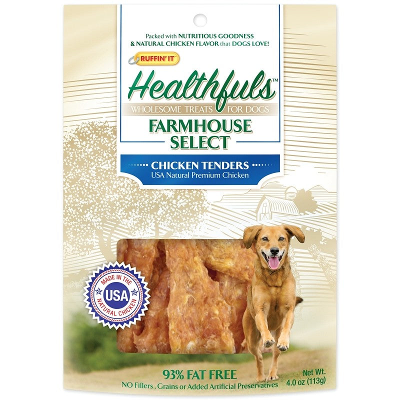 Ruffin'It 08503 Dog Treat, 4 oz, Chicken