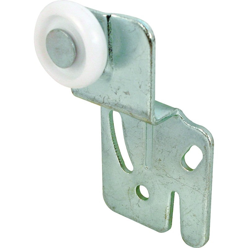 Prime-Line N 6501 Roller Assembly, 2-1/2 in L x 1-3/8 in W Dimensions, 7/8 in Dia Roller, 1/4 in W Roller, Nylon/Steel