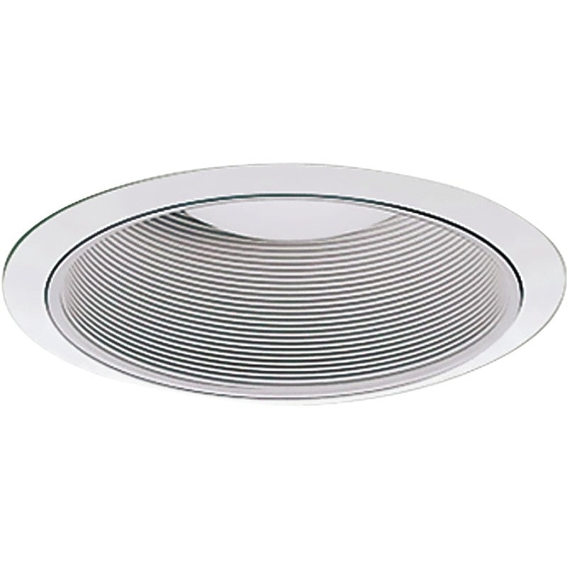 Halo Coilex 310W Baffle Trim, 6 in Dia, 3-1/16 in OAH, Phenolic Body, White, For: H7ICAT, H7ICT, H7RICAT and H7T Housing