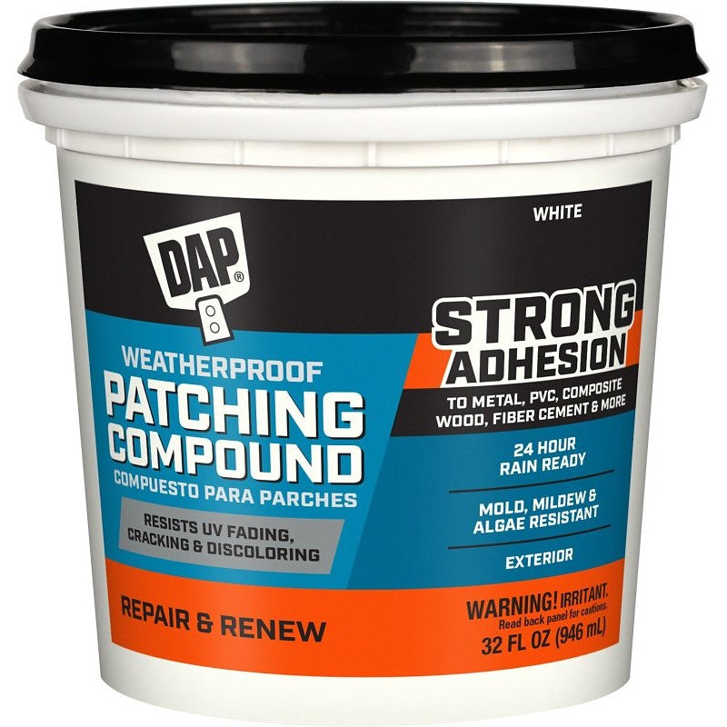 DAP 18787 Spackling Paste, White, 32 oz