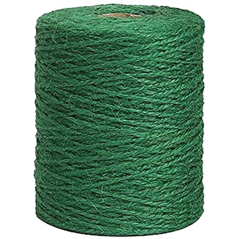 Baron 40408 3-Ply Twine, 200 ft L, Jute, Green