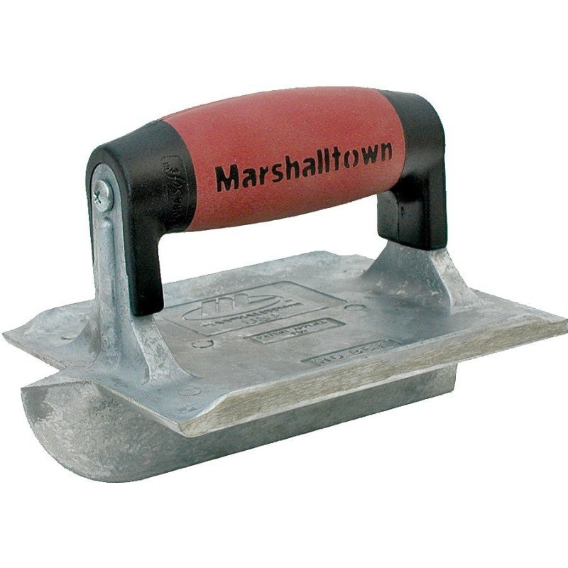 Marshalltown DuraSoft Series 833D Hand Groover, 1/2 in D Groove, 6 in L Blade, 4-3/8 in W Blade, 1/4 in Radius
