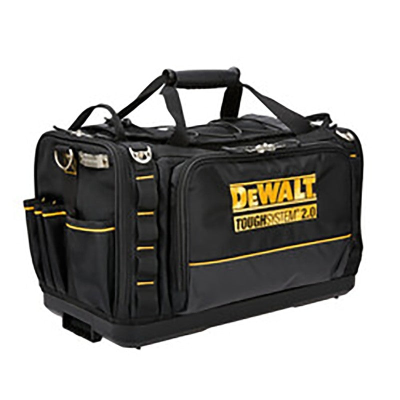DEWALT ToughSystem 2.0 DWST08350 Jobsite Tool Bag, 15 in W, 22 in D, 13-1/8 in H, 50-Pocket, Black