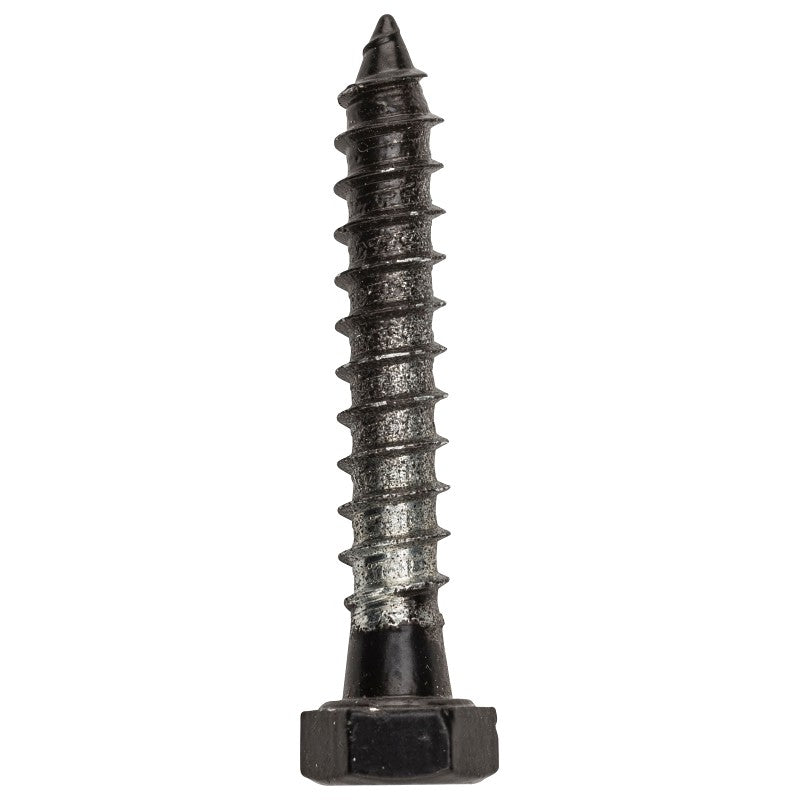 National Hardware V1863 Series N179-158 Lag Bolt, 1/4 in Thread, Steel, Powder-Coated