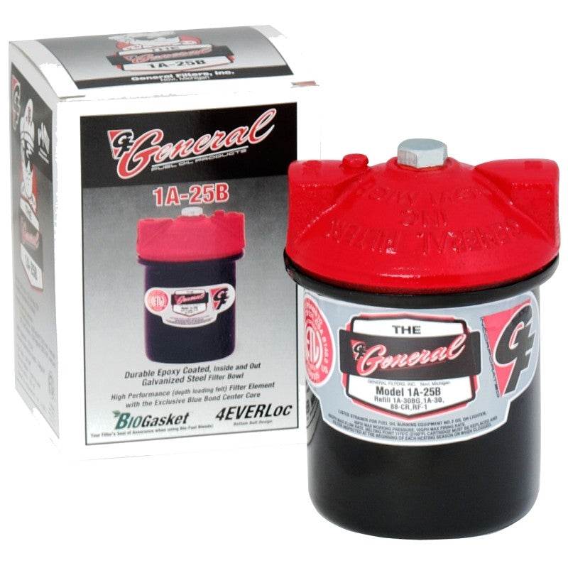 General Filters 1A-25B Oil Filter, 3/8 in Connection