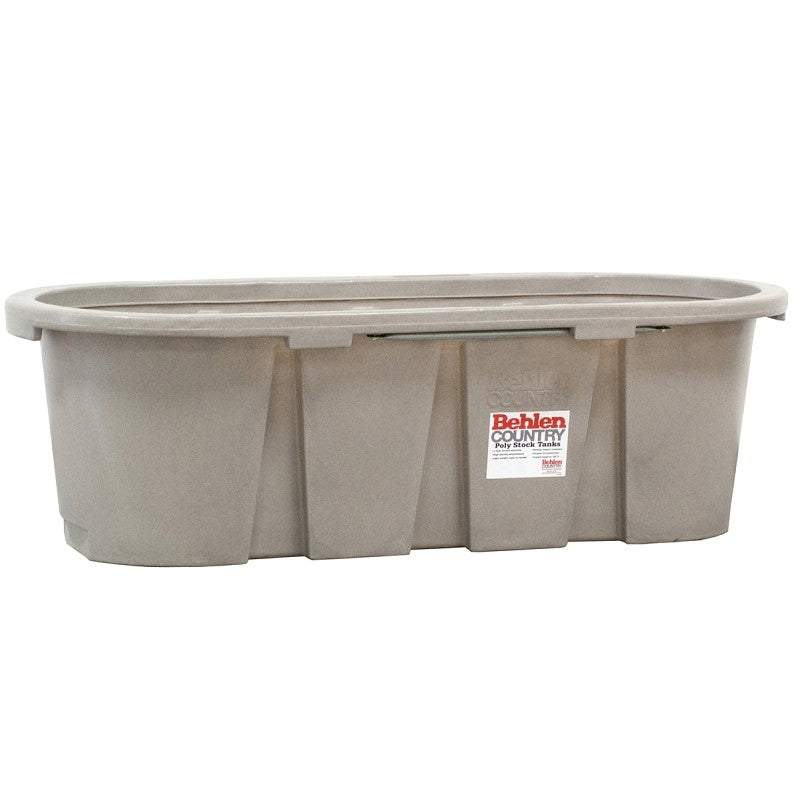 Behlen Country 52112027GT Farm Stock Tank, Round, 150 gal Capacity, Polyurethane, Granite Tan