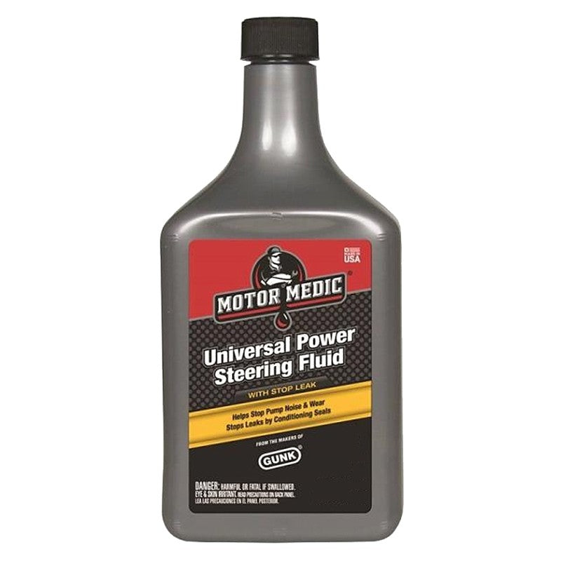 RSC M2713 Power Steering Fluid with Stop Leak Yellow, 12 oz Bottle