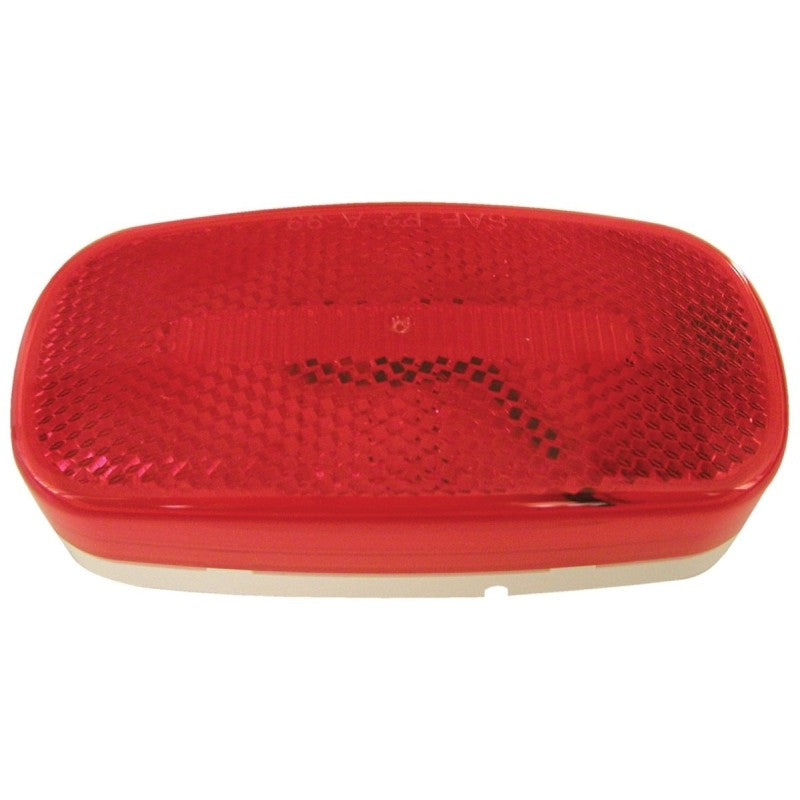 PM V180R Marker Light, 12 V, LED Lamp, Red Lens, Surface Mounting