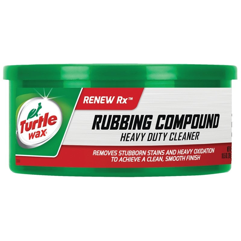 Turtle Wax T-230A Rubbing Compound, 10.5 oz, Dark Reddish Brown, Paste