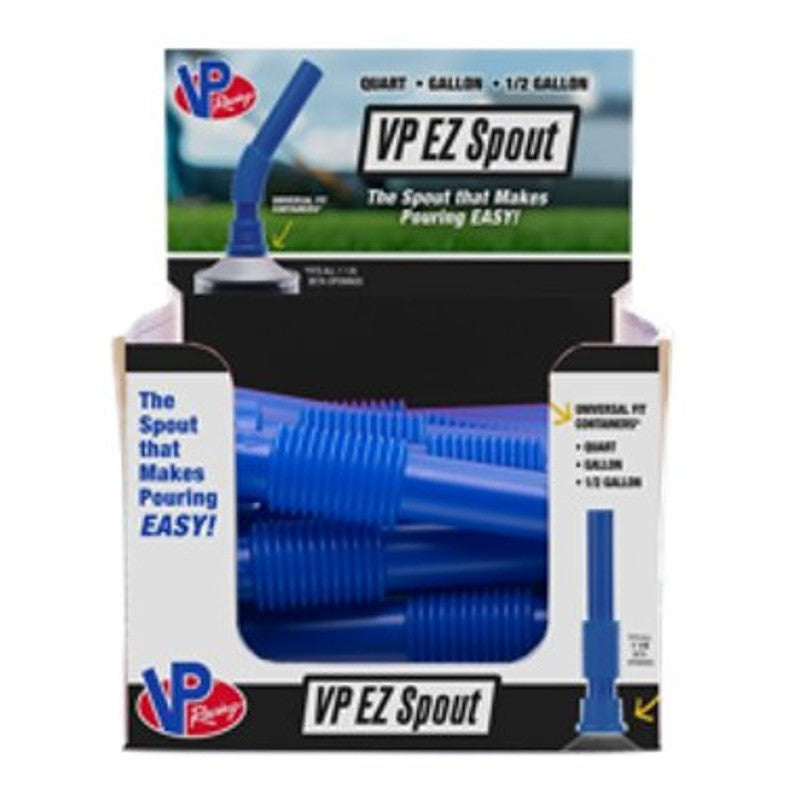 VP Racing 320 Fuel Can Spout, Plastic, Blue (Pack of 24)
