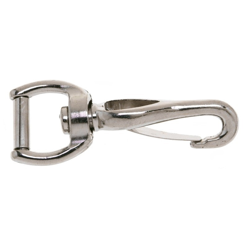 Campbell T7615802 Spring Snap Link, 5/8 in, 30 lb Working Load, Zinc, Nickel-Plated (Pack of 10)