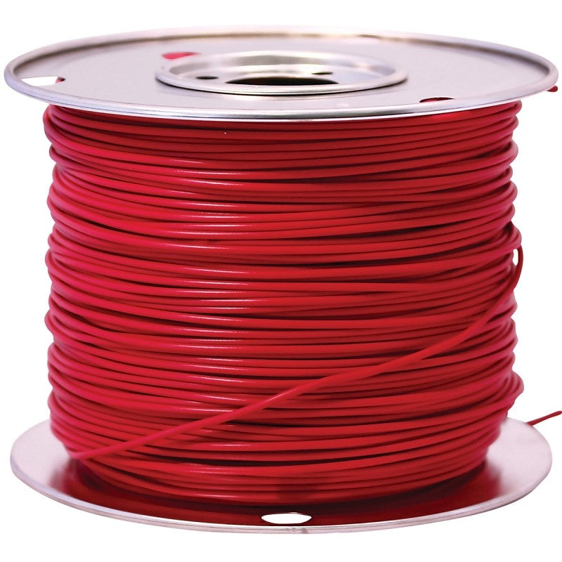 CCI 55671523 Primary Wire, 12 AWG Wire, 1-Conductor, 60 VDC, Copper Conductor, Red Sheath, 100 ft L (Pack of 2)