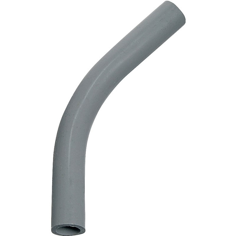 Carlon UA7AL-CAR Elbow, 3 in Trade Size, 45 deg Angle, SCH 40 Schedule Rating, PVC, Plain End, Gray