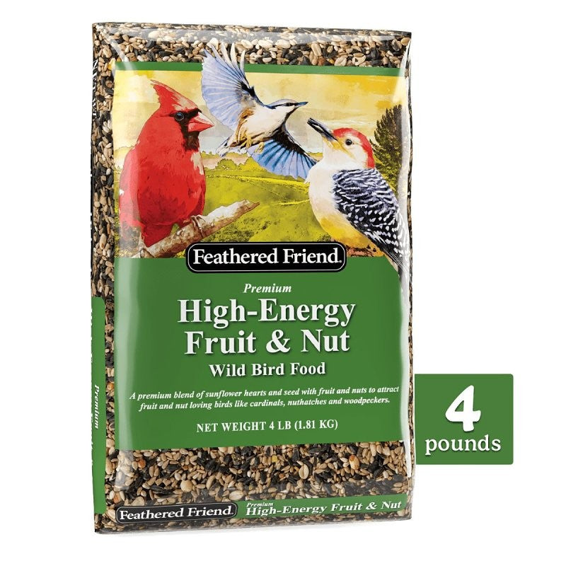 Feathered Friend 14392 High Energy Fruit & Nut, 4 lb