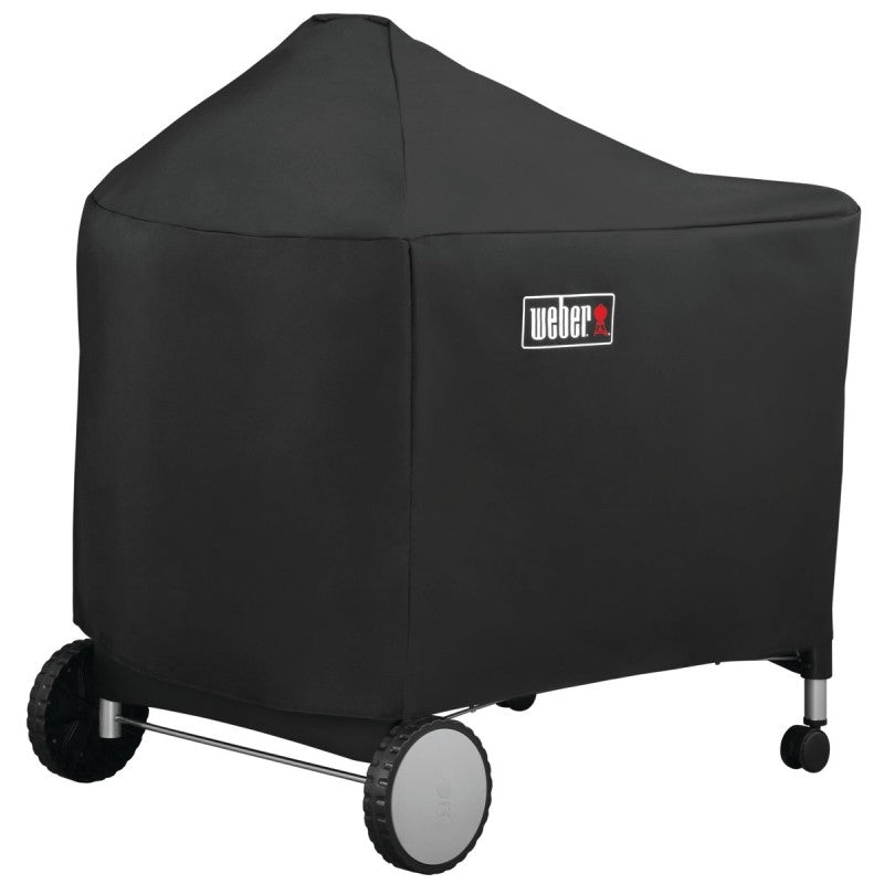 Weber 7152 Grill Cover, 51 in W, 36 in H, Polyester, Black