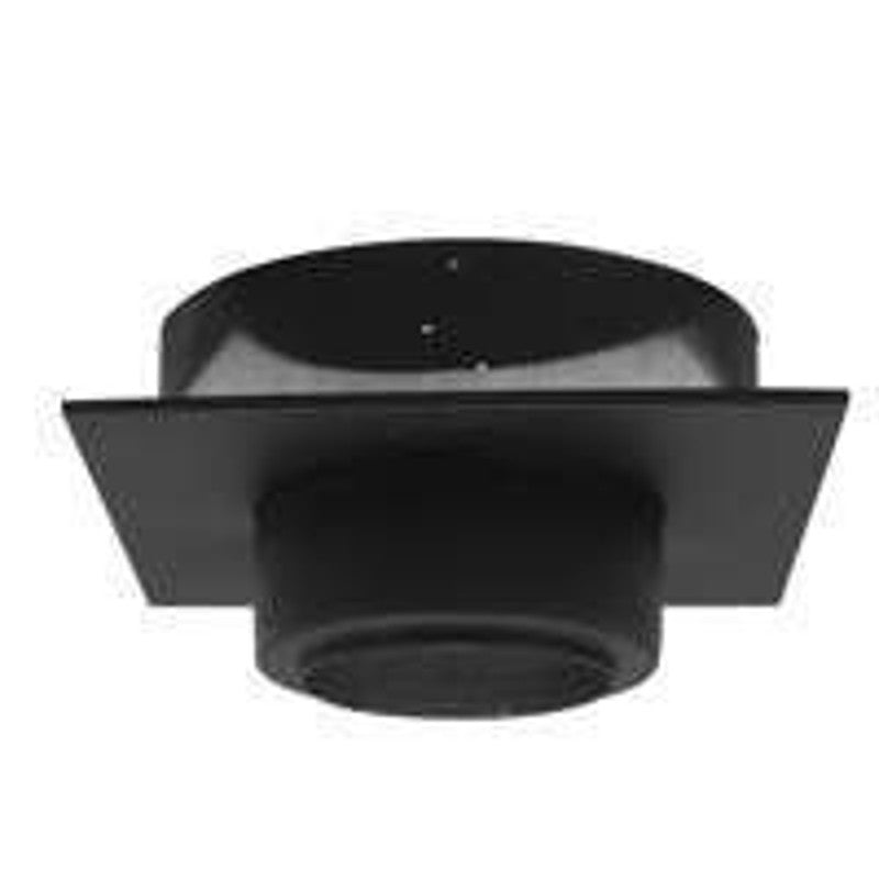 Selkirk SURE-TEMP 208410 Ceiling Support, Stainless Steel, Specifications: 50 ft Chimney Length, Black