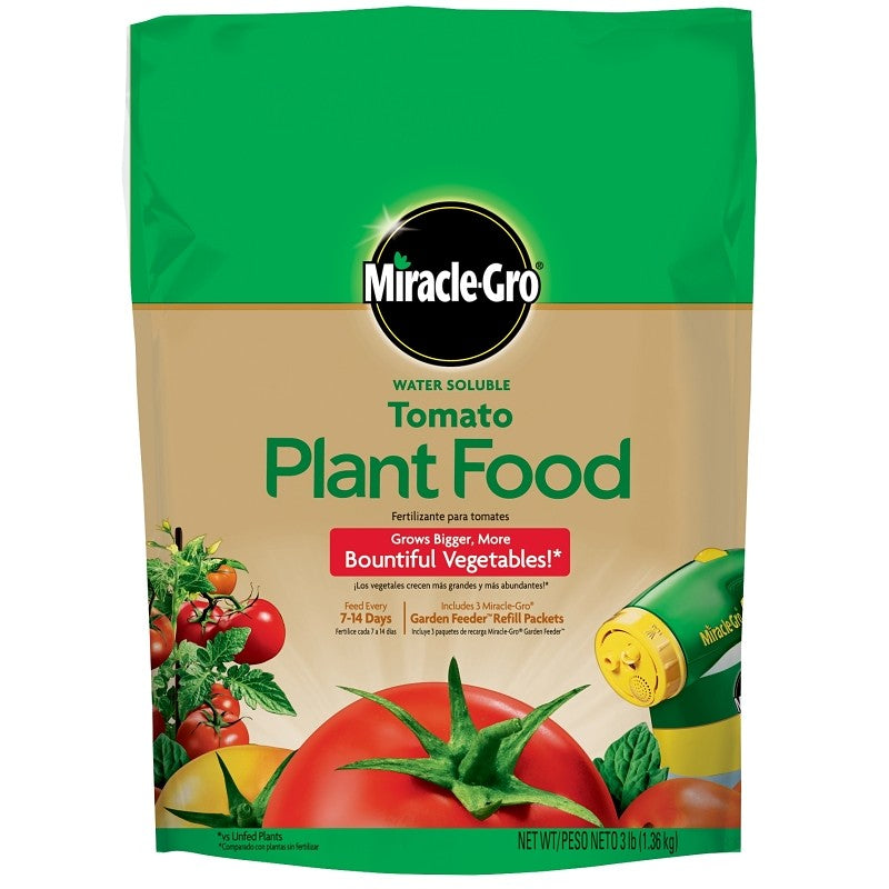 Miracle-Gro 1000441 Plant Food, 3 lb Box, Solid, 18-18-21 N-P-K Ratio
