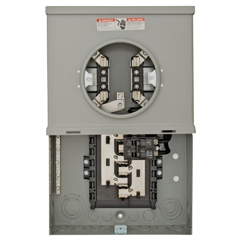 Siemens MC1020B1100S Meter Combination Load Center, 100 A, 10 -Space, 4 -Jaw, 20 -Circuit, NEMA 3R Enclosure