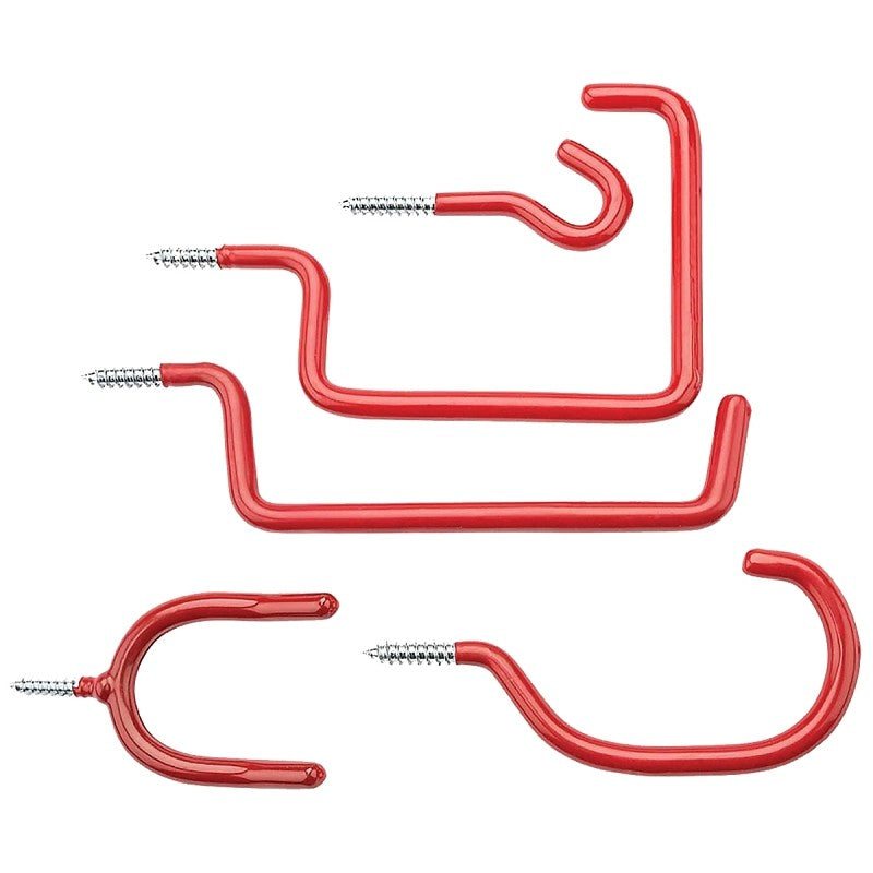 National Hardware V2238 N112-036 Hook Assortment, Steel, Red, Zinc