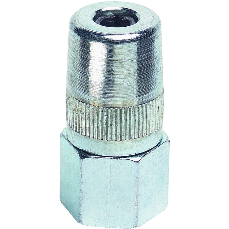 LubriMatic 05-034 Coupler, 1/8 in, 1-1/2 in L, 6000 psi Pressure, Steel