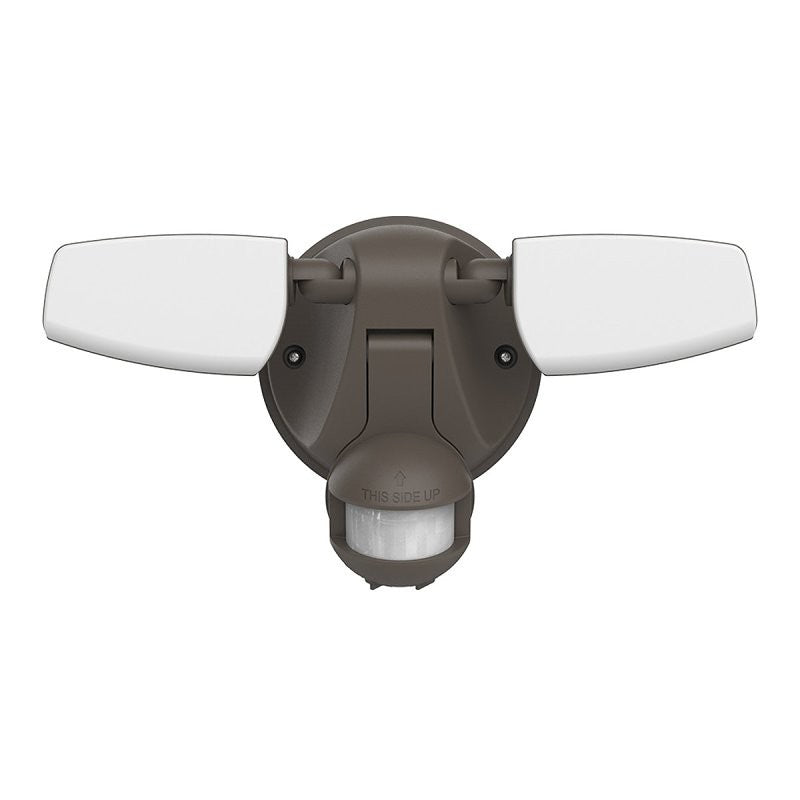 Halo ESF Series ESF1A4MB Motion Sensor Flood Light, 120 V, 15 W, LED Lamp, 1420 Lumens, 4000 K Color Temp