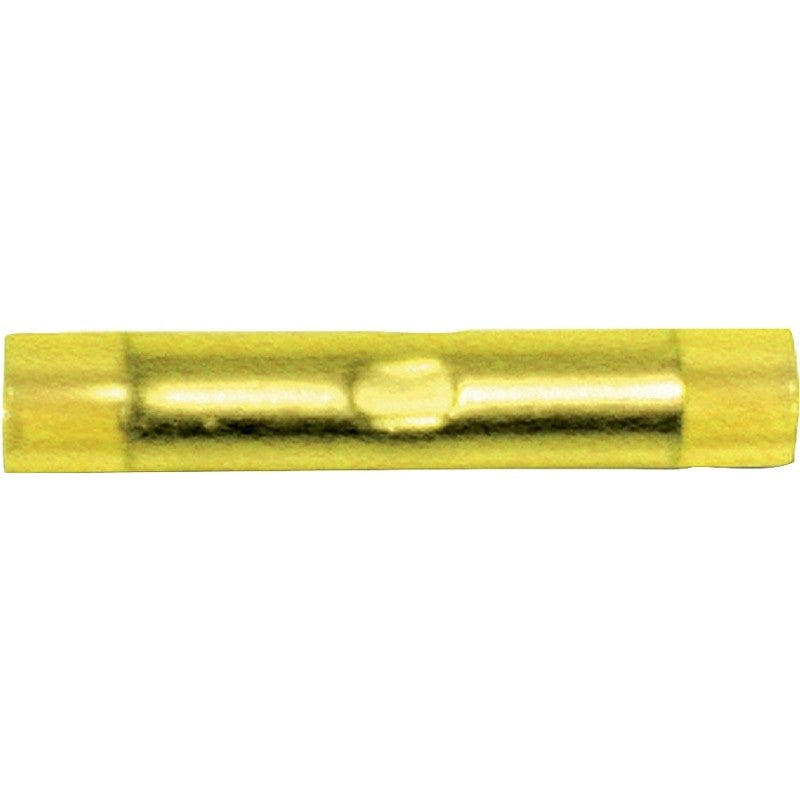 Calterm 65521 Butt Splice Connector, 600 V, Yellow